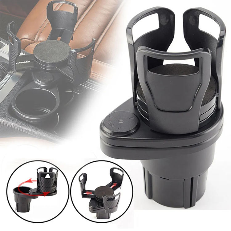 Abiram ADH1001-05 Multifunctio<i></i>nal Car Cup Holder Mount - Universal Adjustable Air Vent Phone Cup Hol